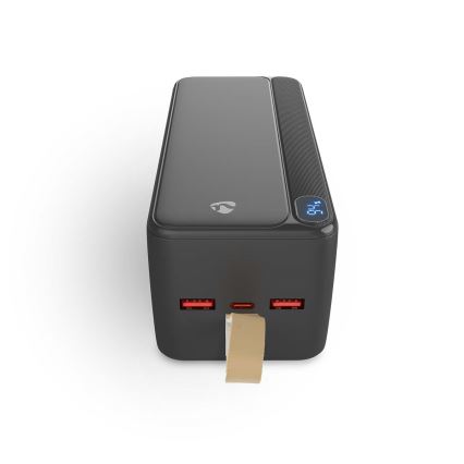 Powerbank z LED-zaslonom, Power Delivery, 30 000 mAh