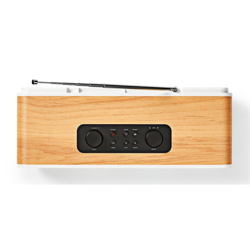 Multifunkcijski internetni radio 34W/230V DAB+ FM Wi-Fi Bluetooth USB + Daljinski upravljalnik