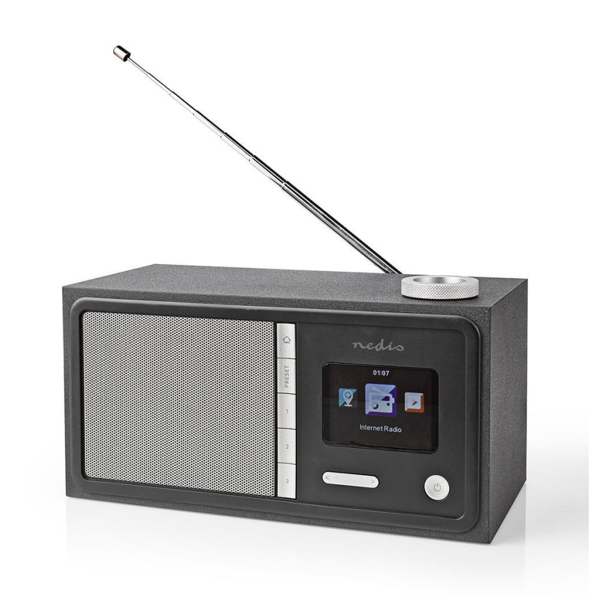 Multifunkcijski internetni radio 18W/230V FM Wi-Fi Bluetooth + Daljinski upravljalnik