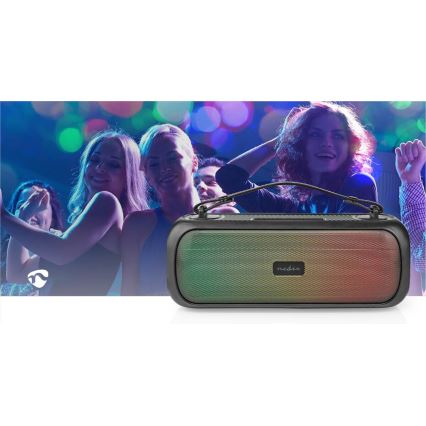 LED RGB Napolnitveni zvočnik 45W/3000 mAh IPX5