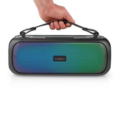 LED RGB Napolnitveni zvočnik 45W/3000 mAh IPX5