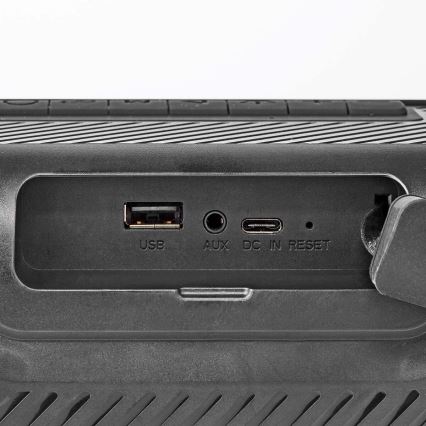 LED RGB Napolnitveni zvočnik 45W/3000 mAh IPX5