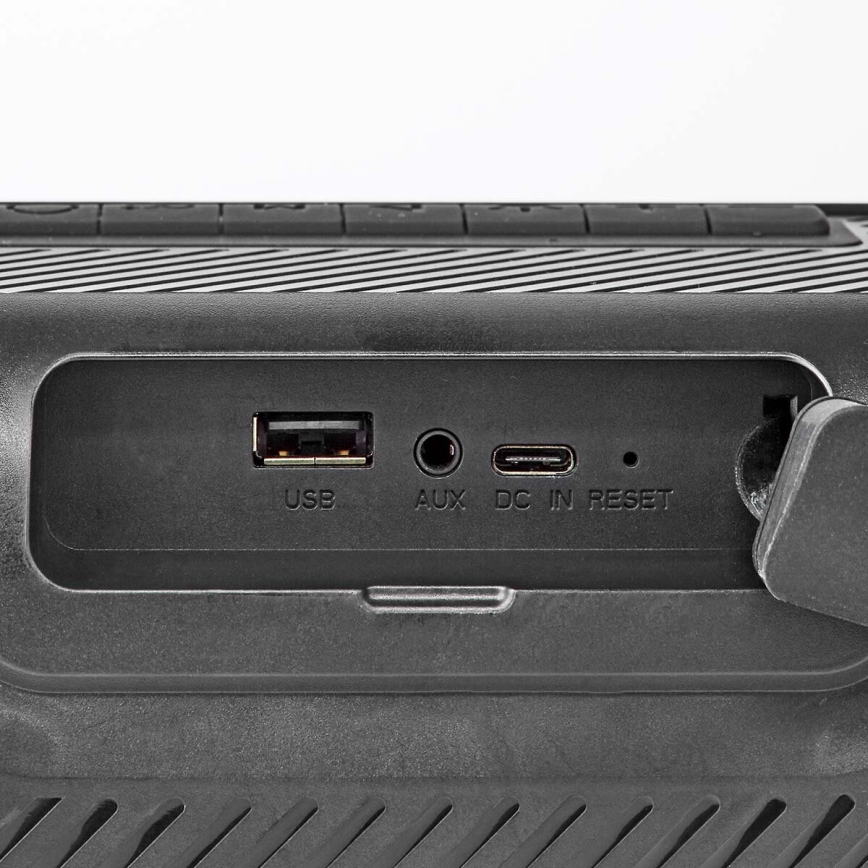 LED RGB Polnilni zvočnik 45W/3000 mAh IPX5