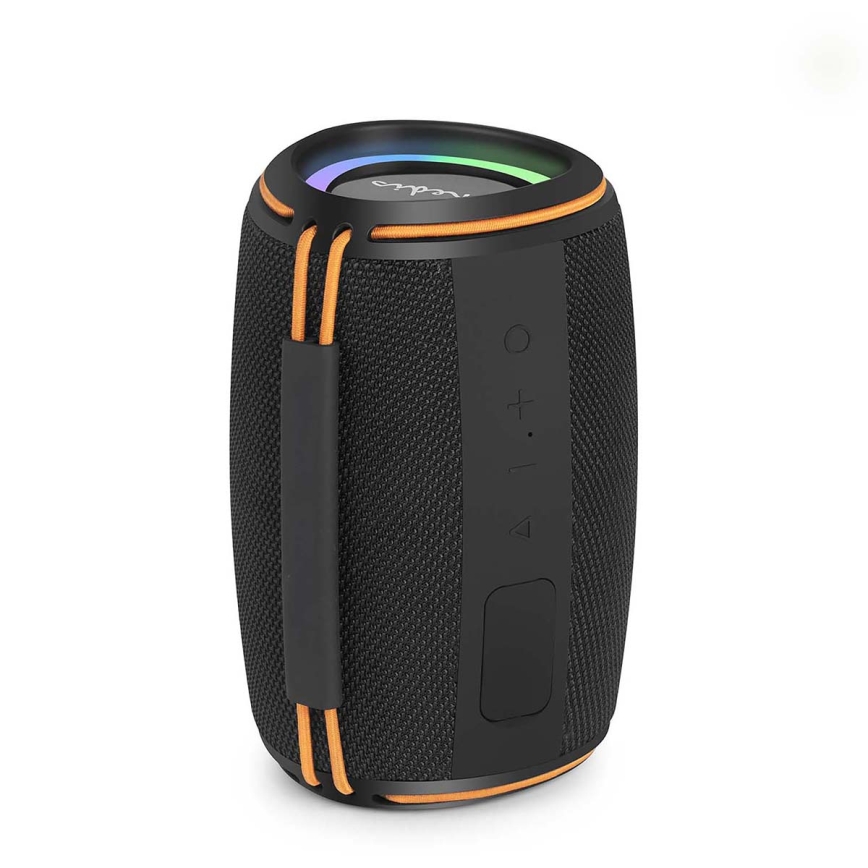 LED polnilni zvočnik 40W/1200 mAh IPX4 črna
