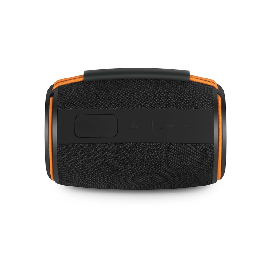 LED polnilni zvočnik 40W/1200 mAh IPX4 črna