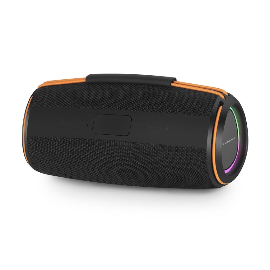 LED polnilni zvočnik 60W/2000 mAh IPX4 črna