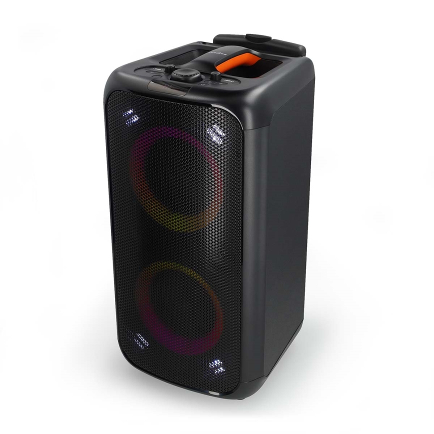 LED RGB Napolnitveni zvočnik 240W/4000 mAh + Daljinski upravljalnik