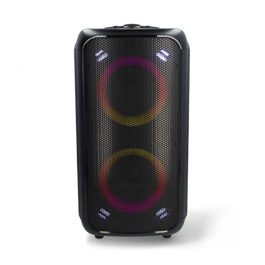 LED RGB Napolnitveni zvočnik 240W/4000 mAh + Daljinski upravljalnik
