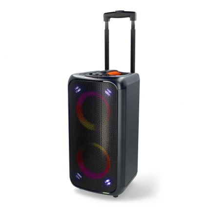LED RGB Napolnitveni zvočnik 240W/4000 mAh + Daljinski upravljalnik