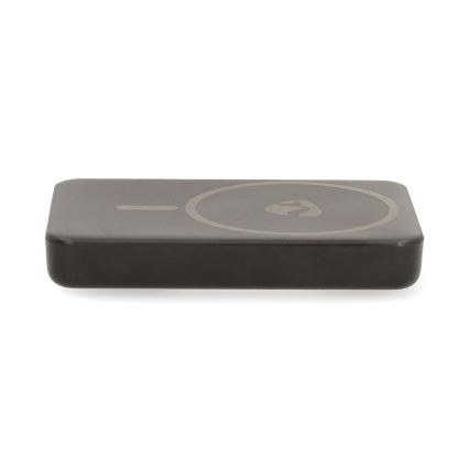 Power Bank 2v1 MagSafe 5000 mAh črna