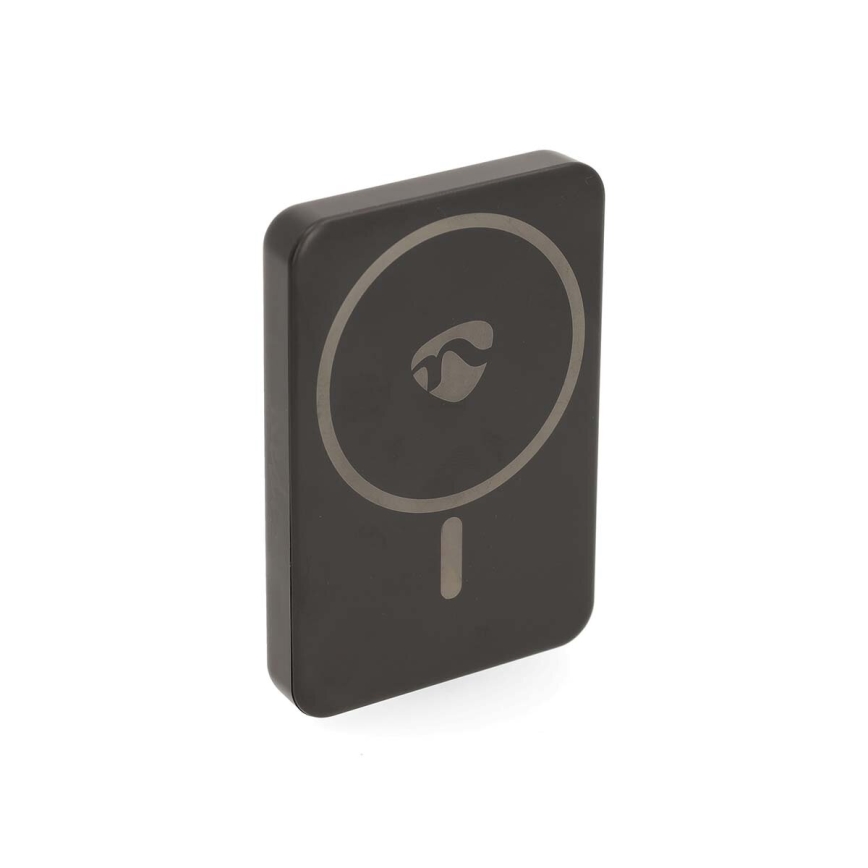 Power Bank 2v1 MagSafe 5000 mAh črna