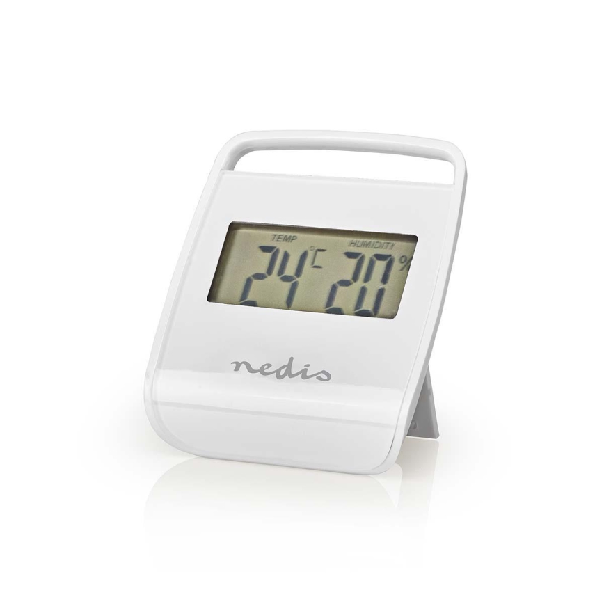 Notranji termometer z merilnikom vlažnosti 1xLR54