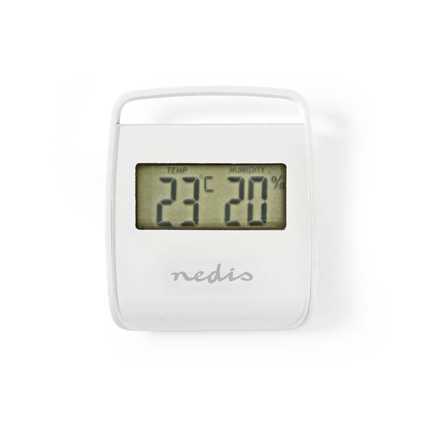Notranji termometer z merilnikom vlažnosti 1xLR54
