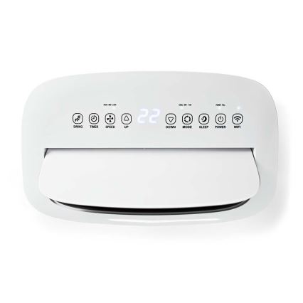 Nedis WIFIACMB1WT16-Pametna mobilna klimatska naprava 3v1 1800W/230V 16000 BTU Wi-Fi + Daljinski upravljalnik