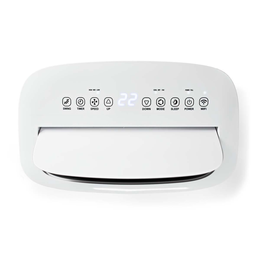 Nedis WIFIACMB1WT16-Pametna mobilna klimatska naprava 3v1 1800W/230V 16000 BTU Wi-Fi + Daljinski upravljalnik
