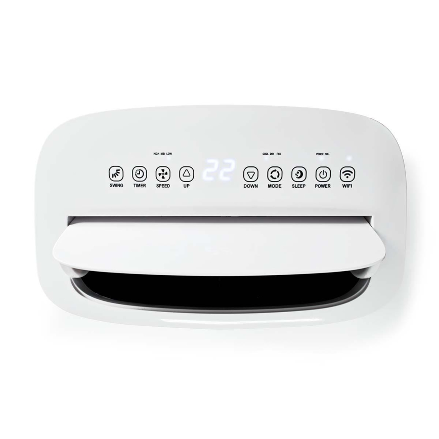 Nedis WIFIACMB1WT16-Pametna mobilna klimatska naprava 3v1 1800W/230V 16000 BTU Wi-Fi + Daljinski upravljalnik