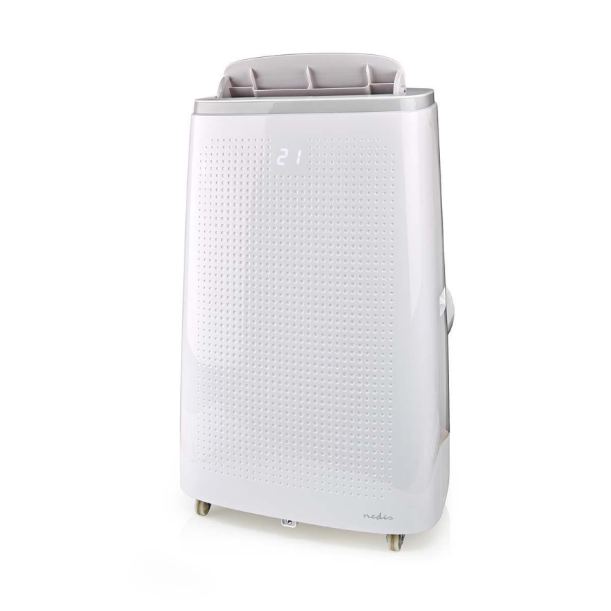 Nedis WIFIACMB1WT16-Pametna mobilna klimatska naprava 3v1 1800W/230V 16000 BTU Wi-Fi + Daljinski upravljalnik