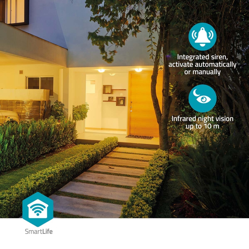 Pametna varnostna kamera 3 MP, Full HD (1296p), 6700 mAh, Wi-Fi, Tuya, IP65