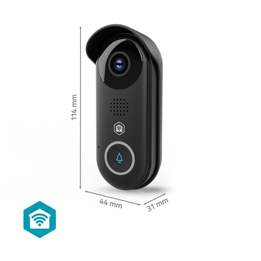 Pametni videozvonec SmartLife s senzorjem gibanja, 5V, Full HD 1080p, IP54, Wi‑Fi, Tuya