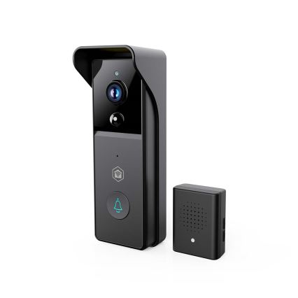 Video zvonec s senzorjem gibanja SmartLife 4400 mAh Full HD 1296p IP44 Wi-Fi Tuya