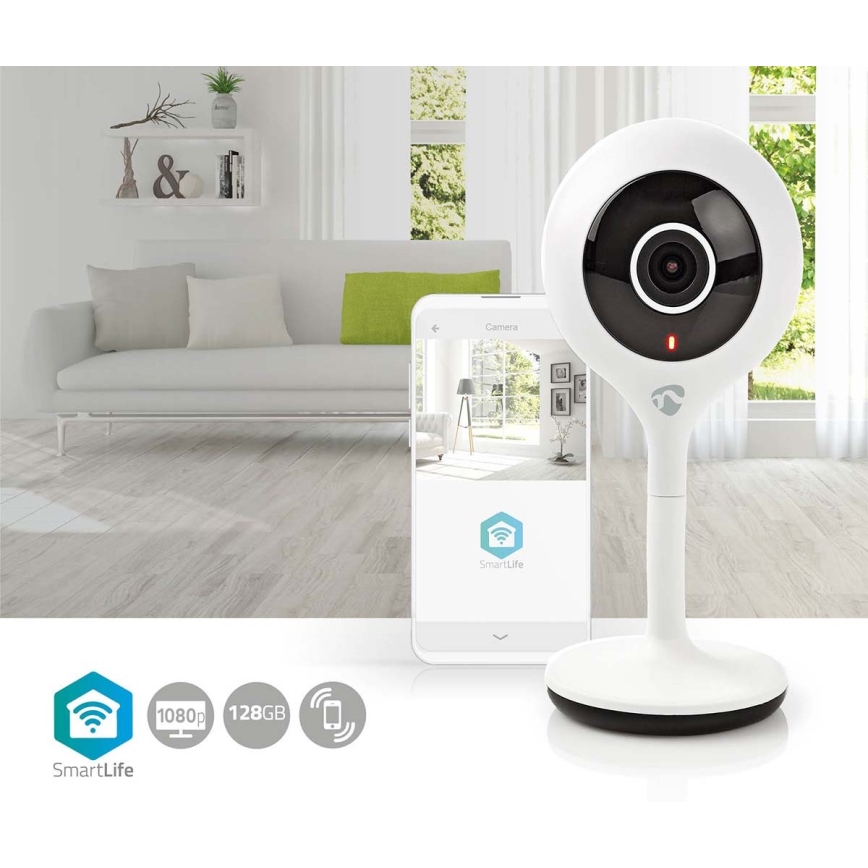 Pametna IP kamera Smartlife 5V FULL HD 1920x1080p Wi-Fi