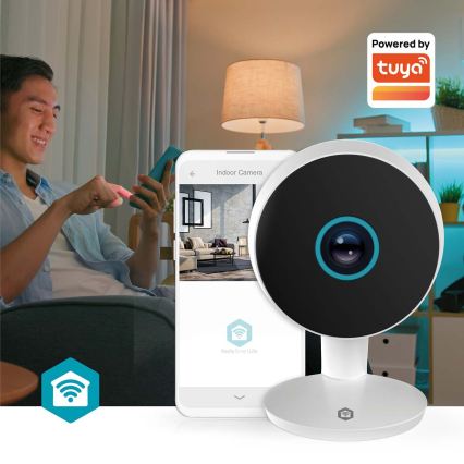 Pametna nadzorna kamera Smartlife 5V 3MP Full HD 1296p Wi‑Fi Tuya