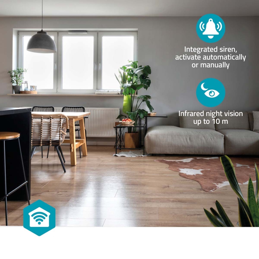 Pametna nadzorna kamera Smartlife 5V 3MP Full HD 1296p Wi‑Fi Tuya