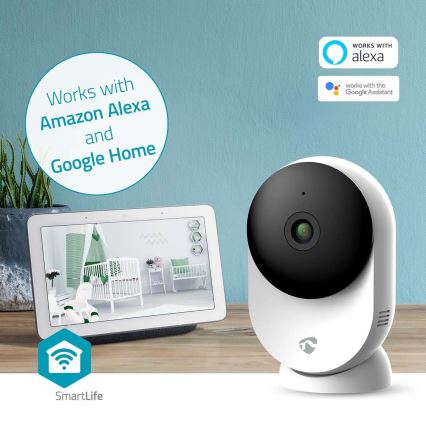 Pametna kamera Smartlife 5V 3MP Full HD 1296p Wi-Fi