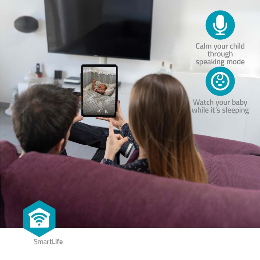 Pametna kamera Smartlife 5V 3MP Full HD 1296p Wi-Fi