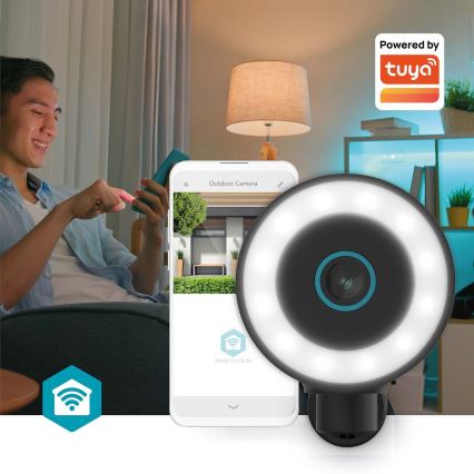 Pametna zunanja kamera SmartLife 5V 4K 8MP 3840x2160p IP65 Wi-Fi Tuya