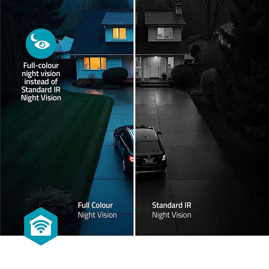 Pametna zunanja kamera SmartLife 5V 4K 8MP 3840x2160p IP65 Wi-Fi Tuya