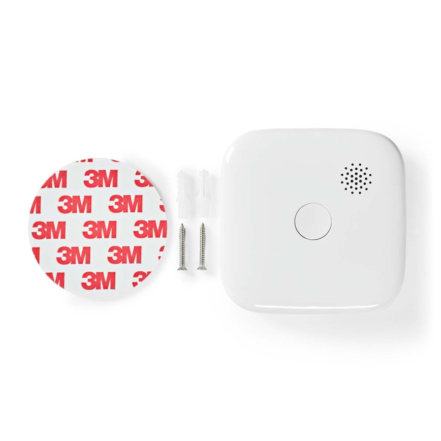 Detektor dima SmartLife 3V/1xCR123A Wi-Fi Tuya
