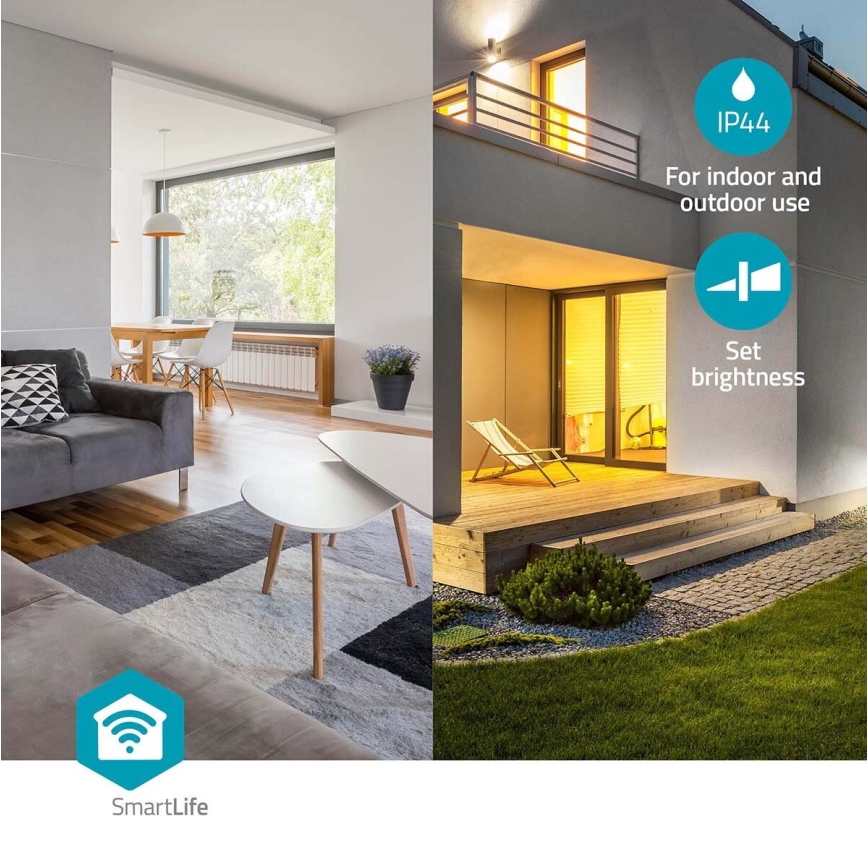 LED RGBW Zatemnitvena kopalniška stropna svetilka SmartLife LED/18W/230V 2700-6500K IP44 Wi-Fi Tuya
