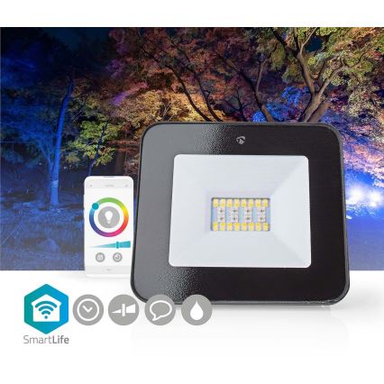 LED RGBW Zatemnitveni reflektor SmartLife LED/20W/230V Wi-Fi IP65 2700-6500K