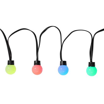 LED RGB Okrasna veriga 48xLED 13,8m IP65 Wi-Fi Tuya