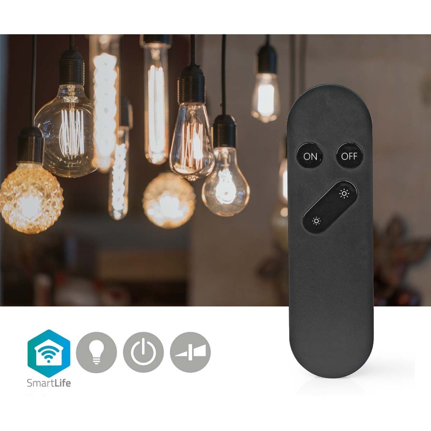 Daljinski upravljalnik SmartLife 2xAAA Wi-Fi črn
