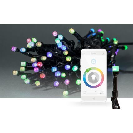 LED RGB Zunanji  niz 42xLED/8 funkcij 8m IP65 Wi-Fi Tuya