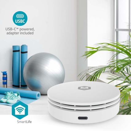 Pametni monitor kakovosti zraka SmartLife Wi-Fi Tuya