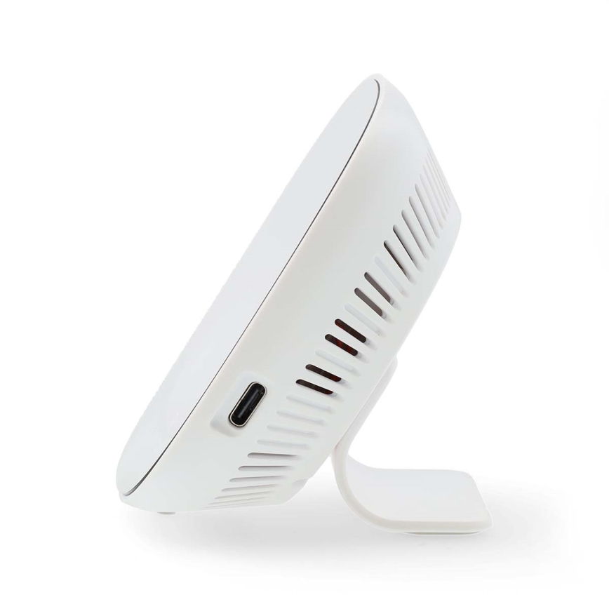 Pametni monitor kakovosti zraka z LED zaslonom SmartLife Wi-Fi