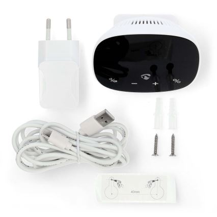 Pametni monitor kakovosti zraka z LED zaslonom SmartLife Wi-Fi