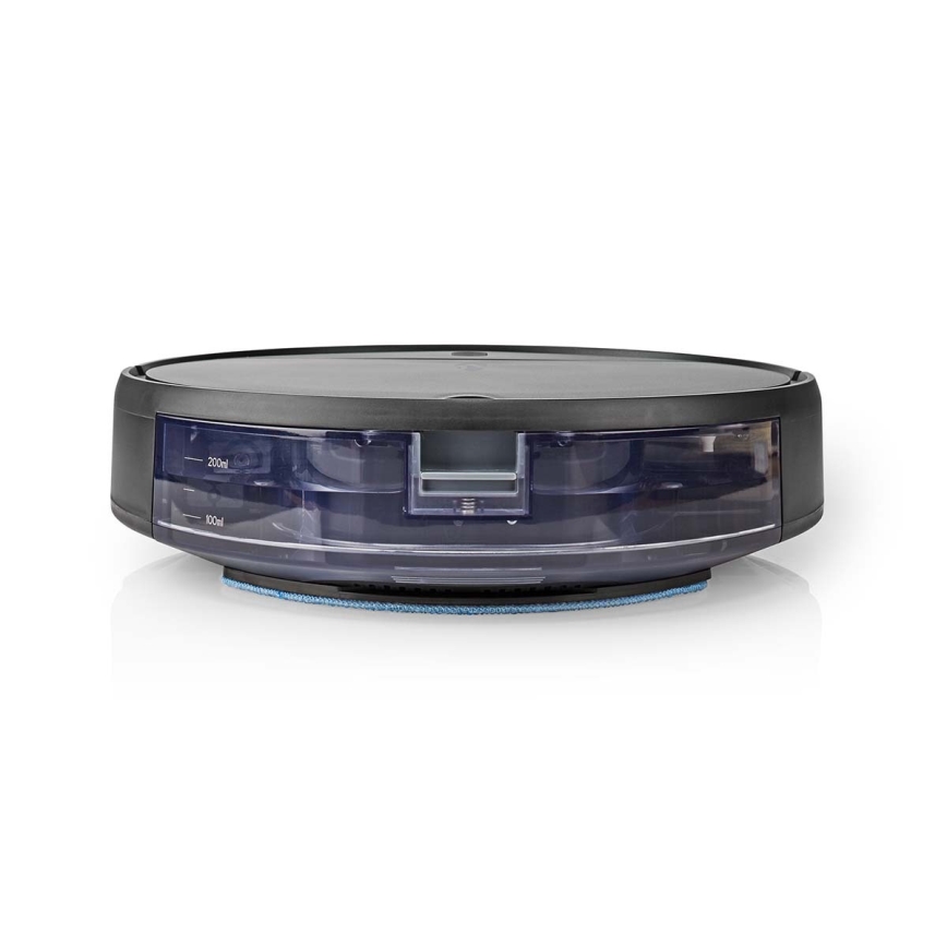 Pametni robotski sesalnik z mopom 28W/2500 mAh Wi-Fi črna + Daljinski upravljalnik