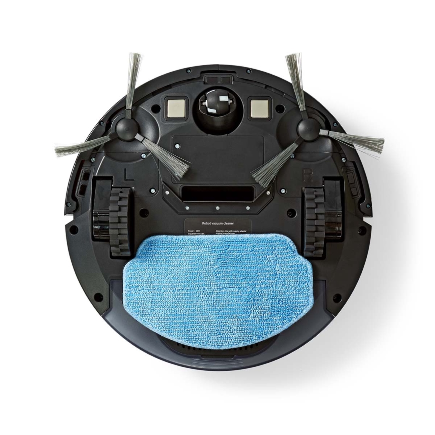 Pametni robotski sesalnik z mopom 28W/2500 mAh Wi-Fi črna + Daljinski upravljalnik