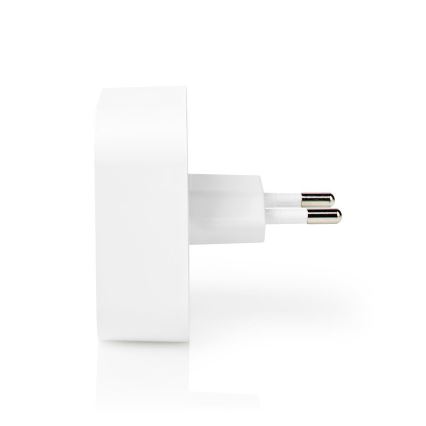 Nedis WIFIZB10CWT - Pametni prehod Zigbee Wi-Fi vtična rešitev 230V
