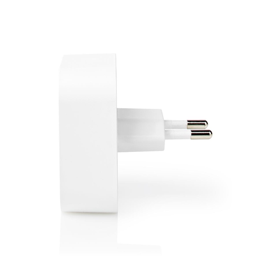 Nedis WIFIZB10CWT - Pametni prehod Zigbee Wi-Fi vtična rešitev 230V