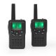 SET 2x Polnilni walkie-talkie z LED svetilko 1300 mAh domet 10 km