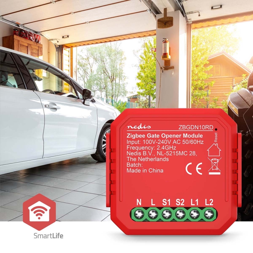 Pametno stikalo za garažna vrata SmartLife Zigbee Tuya