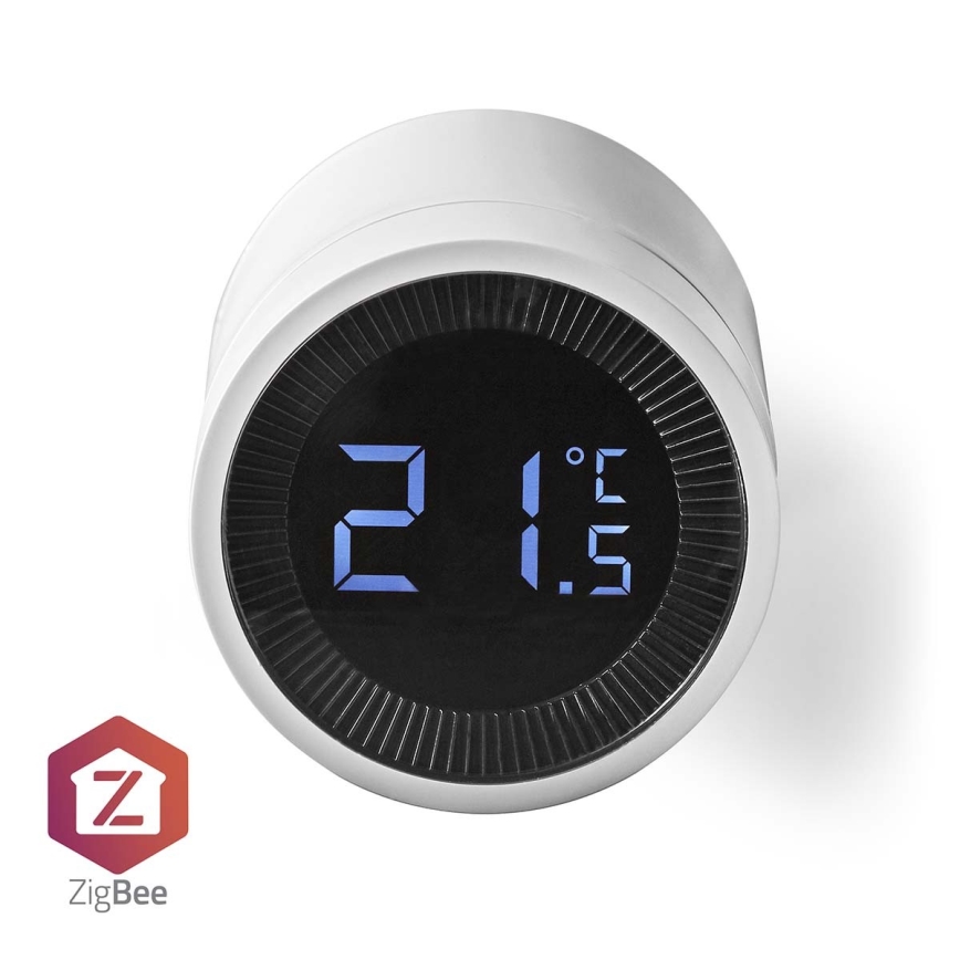 LED Pametni radiatorski termostat ZigBee 2xAA