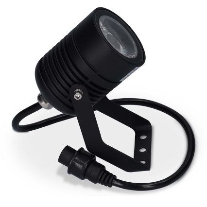 Komplet 3x zatemnjivih zunanjih LED RGBW svetilk SmartLife LED/3W/230V IP65 Wi-Fi Tuya črna