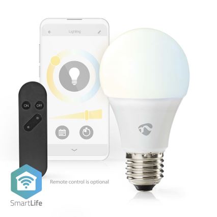 LED Zatemnitvena žarnica SmartLife E27/9W/230V Wi-Fi 2700-6500K