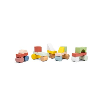 New Classic Toys - Leseni bloki 100 kom.